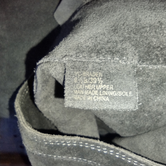 Vince Camuto Gray Braden Boots Size 9.5 - Picture 7 of 8